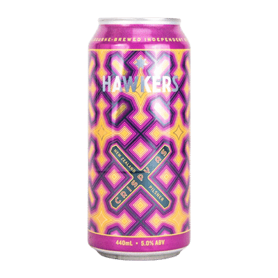 Hawkers Crispy As NZ Pilsner 440ml Can