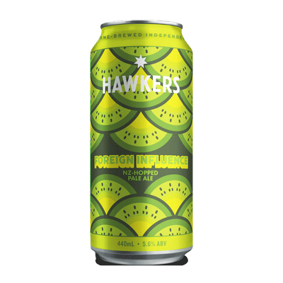 Hawkers Foreign Influence NZ Hopped Pale Ale 440ml Can