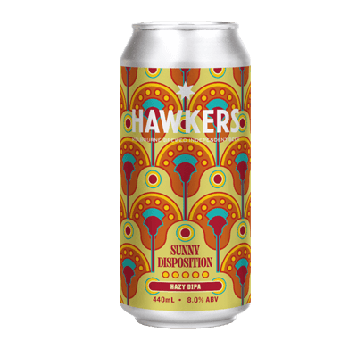 Hawkers Sunny Disposition Hazy DIPA 440ml Can
