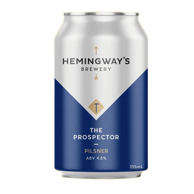 Hemingway's The Prospector Pilsner
