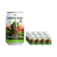 Hop Nation Non Alcoholic No Buzz American Red Ale