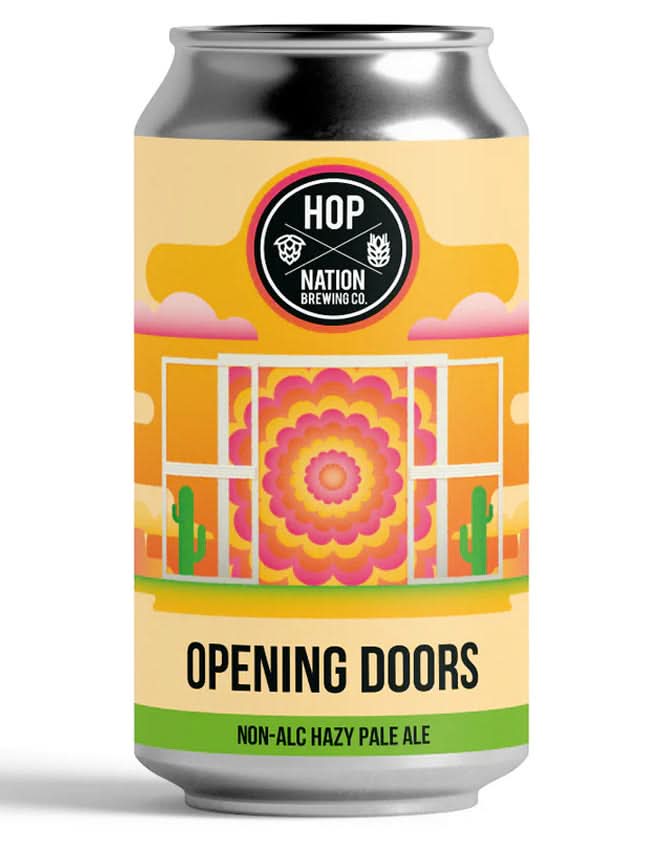 Shop Hop Nation Opening Doors Hazy Pale Ale - Simple at Sans Drinks  