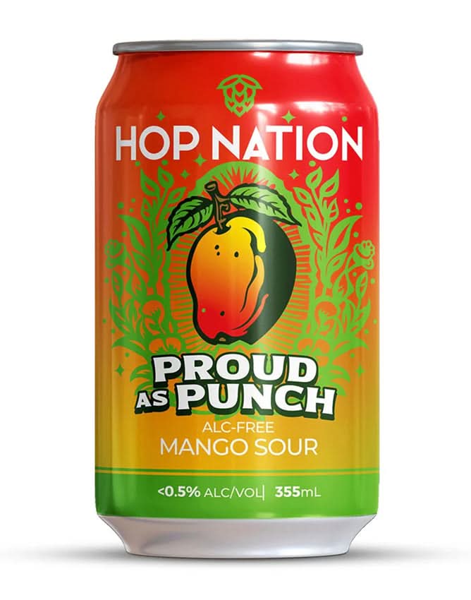 Shop Hop Nation Proud As Punch Mango Sour - Simple at Sans Drinks  