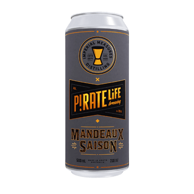 Pirate Life/Imperial Measures Mandeaux Saison 500ml Can