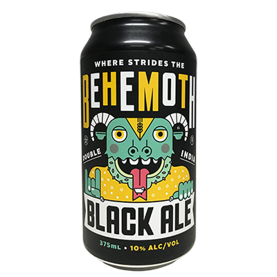 KAIJU! Where Strides The Behemoth Imperial Black IPA 375ml Can