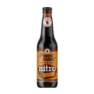 Left Hand Peanut Butter Nitro Milk Stout 355ml Bottle