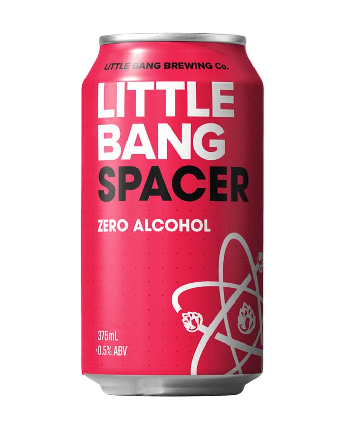 Shop Little Bang Brewing Co Spacer Zero Alcohol - Simple at Sans Drinks  