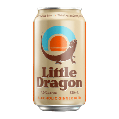 Little Dragon Alcoholic Ginger Beer 330ml Can