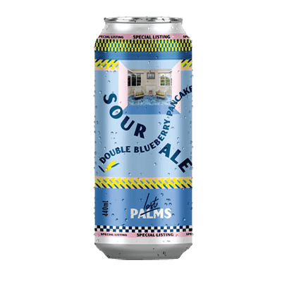 Lost Palms Special Listing Double Blueberry Pancake Sour Ale 440ml Can Craft Beer Lost Palms Brewing Co