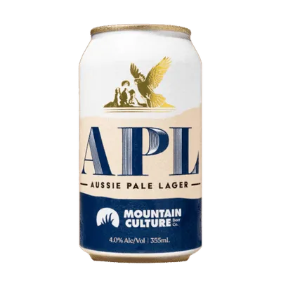 Mountain Culture APL Aussie Pale Lager 355ml Can