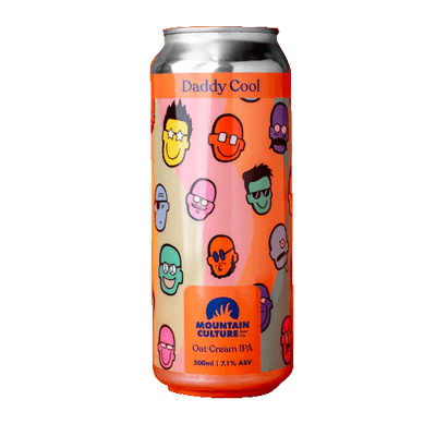 Mountain Culture Daddy Cool Oat Cream IPA 500ml Can