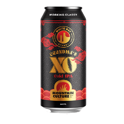 White Bay/Mountain Culture Grandma's XO Cold IPA 440ml Can