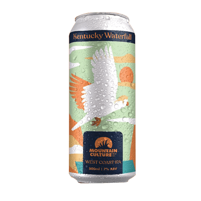 Mountain Culture Kentucky Waterfall West Coast IPA 500ml Can Craft Beer Mountain Culture Beer Co.