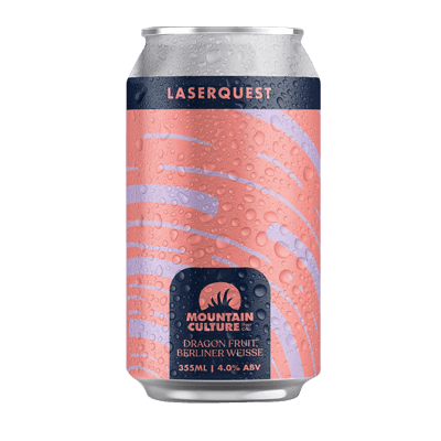 Mountain Culture Laserquest Dragon Fruit Berliner Weisse 355ml Can