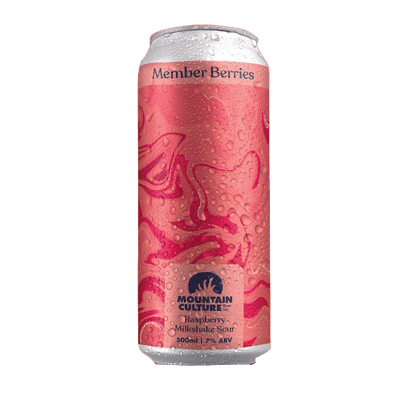 Mountain Culture Member Berries Raspberry Milkshake Sour Ale 500ml Can