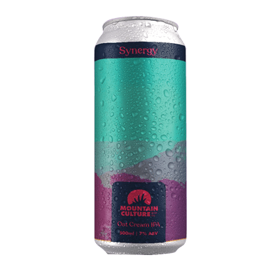 Mountain Culture Synergy Oat Cream IPA 500ml Can