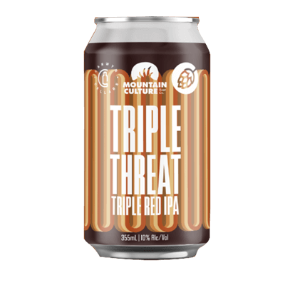 Mountain Culture Triple Threat Triple Red IPA 355ml Can