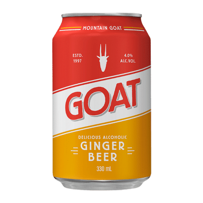 Mountain Goat GOAT Ginger Beer 330ml Can