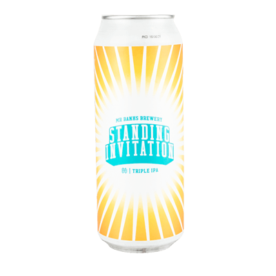 Mr Banks Standing Invitation Triple IPA 500ml Can