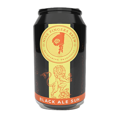 Nine Fingers Black Ale Sun XBA
