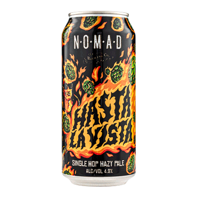 Nomad Hasta La Vista Single Hop Hazy Pale 440ml Can
