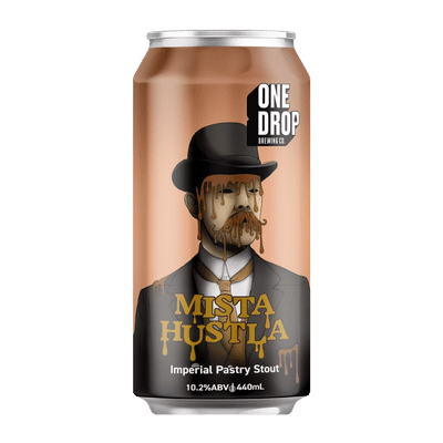 One Drop Mista Hustla Imperial Stout 440ml Can