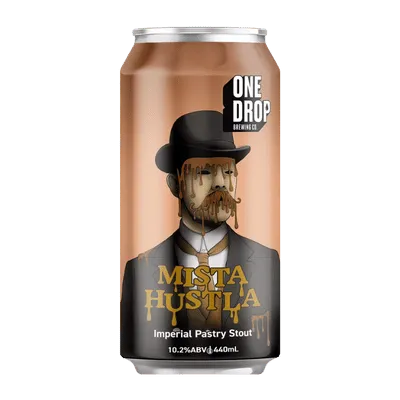 One Drop Mista Hustla Imperial Stout 440ml Can