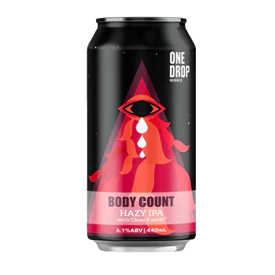 One Drop Body Count Hazy IPA 440ml Can