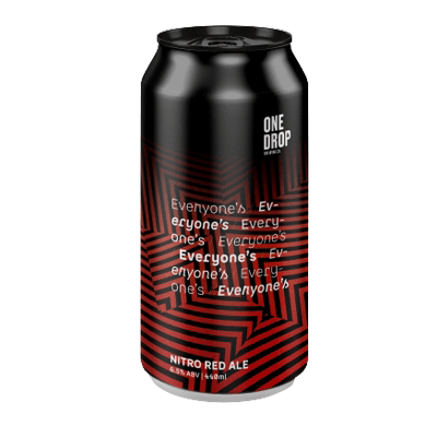One Drop Everyone's Nitro Red Ale
