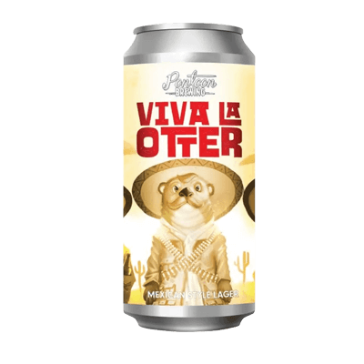 Pontoon Brewing Viva La Otter Mexican Lager 473ml Can