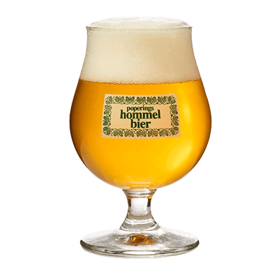 Poperings Hommel Bier Glass