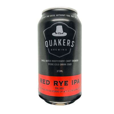 Quakers Hat Red Rye IPA