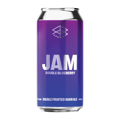 Range Brewing JAM Double Blueberry Double Fruited Sour Ale 440ml Can