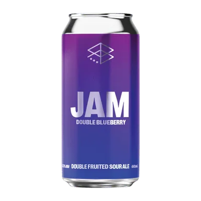 Range Brewing JAM Double Blueberry Double Fruited Sour Ale 440ml Can
