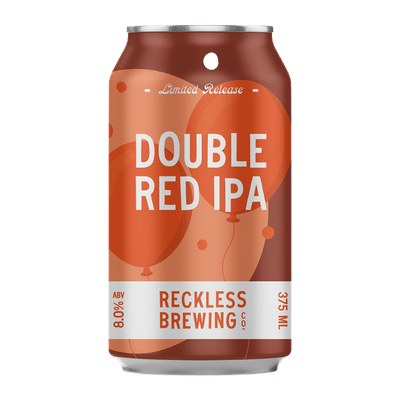 Reckless Double Red IPA 375ml Can