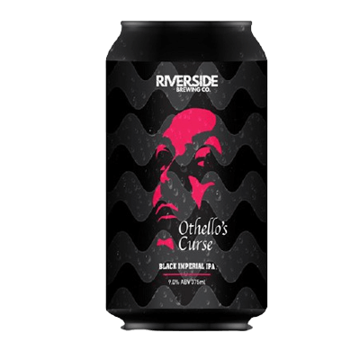 Riverside Othello's Curse Black Imperial IPA 375ml Can