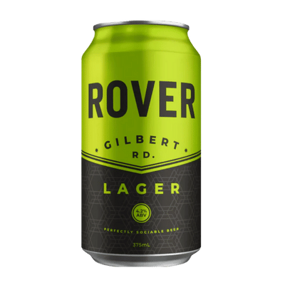 Hawkers Rover Gilbert Road Lager 375ml Can