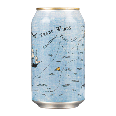 Sailors Grave x Dangerous Ales Trade Winds Grapefruit Ponzu Gose 355ml Can