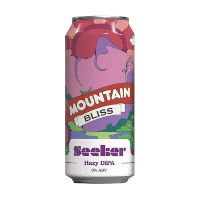 Seeker Mountain Bliss Hazy DIPA 440ml Can Craft Beer Seeker