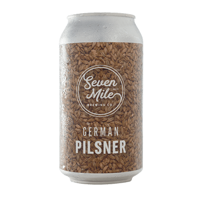 Seven Mile German Pilsner 375ml Can