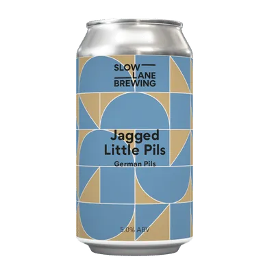Slow Lane Jagged Little Pils 375ml Can