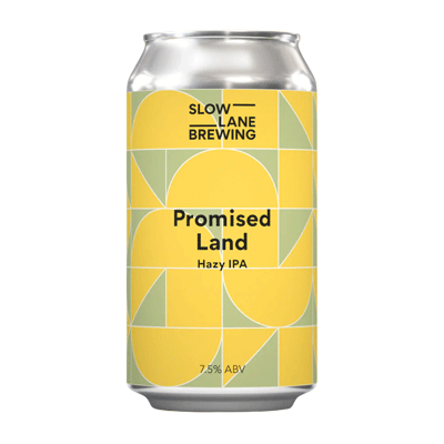 Slow Lane Promised Land Hazy IPA 375ml Can