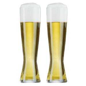 Spiegelau Tall Pilsner Beer Glass Twin Pack