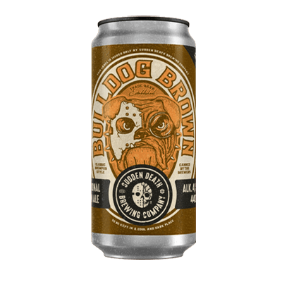 Sudden Death Bulldog Brown English Brown Ale 440ml Can