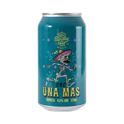 Sunday Road Una Mas Cerveza 375ml Can