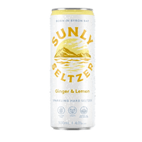 Sunly Seltzer Lemon & Ginger