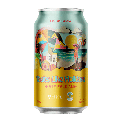 Sydney Brewery x HPA Tastes Like Holidays Hazy Pale Ale 375ml Can