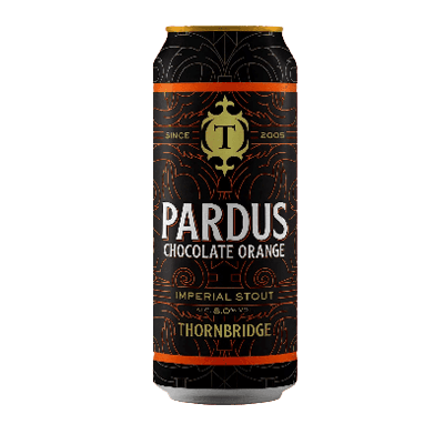 Thornbridge Pardus Chocolate Orange Imperial Stout 440ml Can