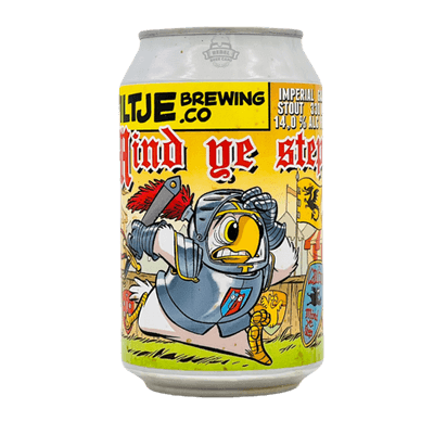 Uiltje Mind Ye Step Medieval Times Imperial Stout 330ml Can