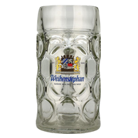 Weihenstephaner Dimple Stein Beer Glass (500ml)